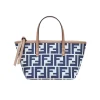 FDB-7-9625fae4ef86.webp Fendi Mini Roll Ff Jacquard Mini Bag Midnight Blue 18Cm