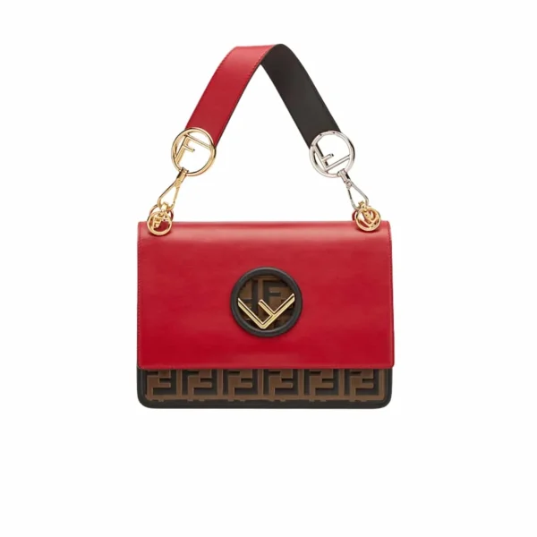FDB1-1-d1608805787c.webp Fendi Kan I F Logo Red Bag 25Cm