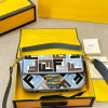 FDB3-1-1-9f6444f8d36b.webp Fendi Baguette Ff Embroidered Shoulder Bag Multicolor 26Cm
