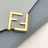 FDB3-8-4a8e36f4b5a8.webp Fendi Ff Diamonds Continental With Chain Leather Wallet Light Blue 19Cm
