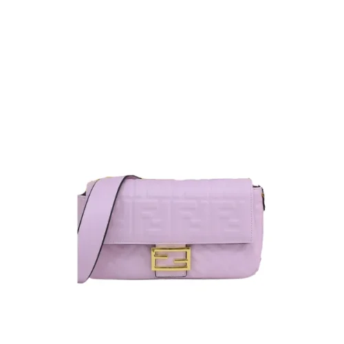 FDBAGS-1-1-1-c4c5e68bd485.webp Fendi Baguette Leather Purple Nappa Bag 27Cm