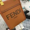 FDBAGS-2-25-7950681eb6a0.webp Fendi Mini Sunshine Shopper Leather Bag Brown 18Cm 8Bs051