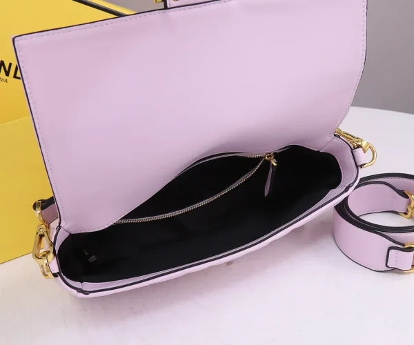 FDBAGS-4-10-670e1c4d5e7f.webp Fendi Baguette Leather Purple Nappa Bag 27Cm