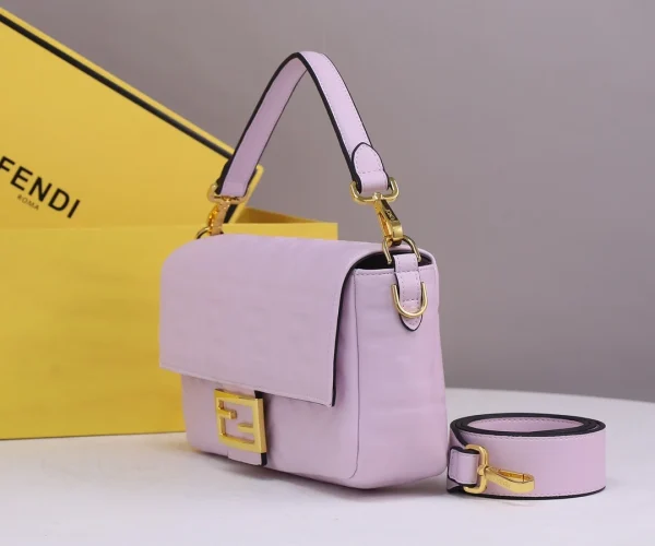 FDBAGS-8-10-e2d8e7cbeb7f.webp Fendi Baguette Leather Purple Nappa Bag 27Cm
