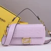 FDBAGS-9-10-0f576c3c8cd2.webp Fendi Baguette Leather Purple Nappa Bag 27Cm