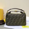 FDBB01-6-1-b13ff454f806.webp Fendi Zucca Jacquard Mini Pouch Bag Brown 27Cm