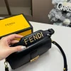 FDBB5-2-9f00c5dc50b9.webp Fendi Baguette Bag Black Leather 25Cm/ 9.8 in