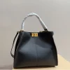 FDBL-2-4439432510f3.webp Fendi Peekaboo X Lite Medium Black 29Cm