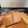 Fendi Fendigraphy Wallet On Chain Brown 21Cm