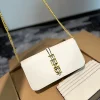 Fendi Fendigraphy Wallet On Chain White 21Cm