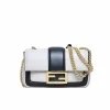 FDWM-1b84b73134cc.webp Fendi Women Mini Baguette Chain Shoulder Bag White 19Cm