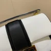 FDWM3-b98c3abf7789.webp Fendi Women Mini Baguette Chain Shoulder Bag White 19Cm