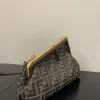Fendi First Small Ff Brown Bag 26Cm