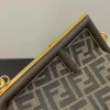 Fendi First Small Ff Brown Bag 26Cm