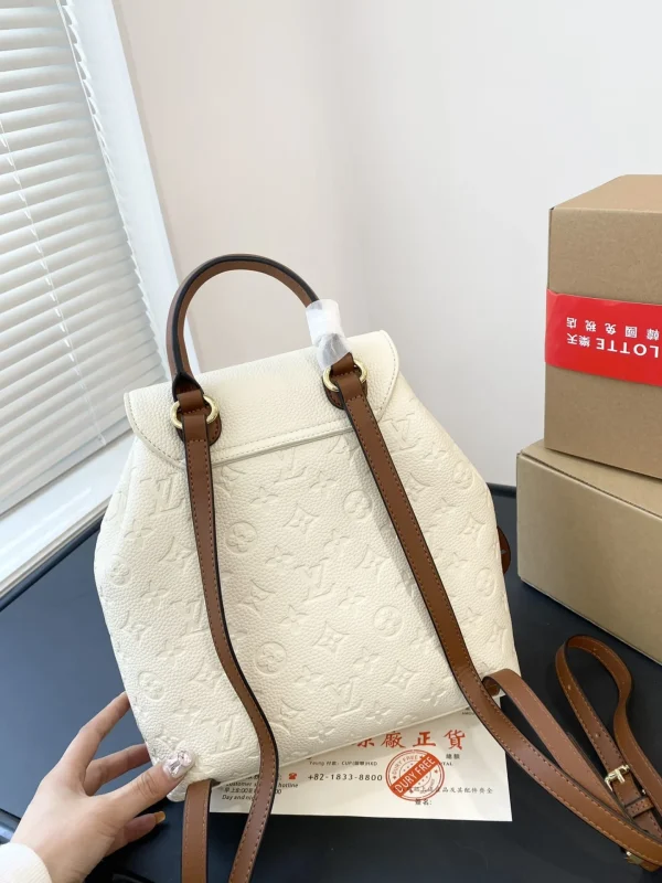 GCS4-2-1-871da71c1571.webp Louis Vuitton Montsouris Backpack Empreinte White And Brown 25Cm, Designer Handbags, Womens Purse, luxury bags