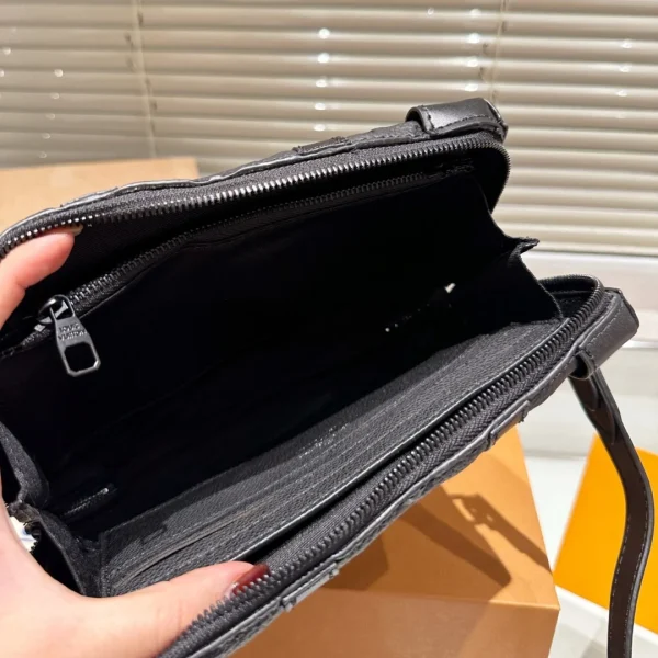 GCSS1-6-2-c3478d4f3ca7.webp Louis Vuitton Soft Trunk Wallet Monogram Taurillon Leather Black 23Cm M80224, Designer Handbags, Womens Purse, luxury bags