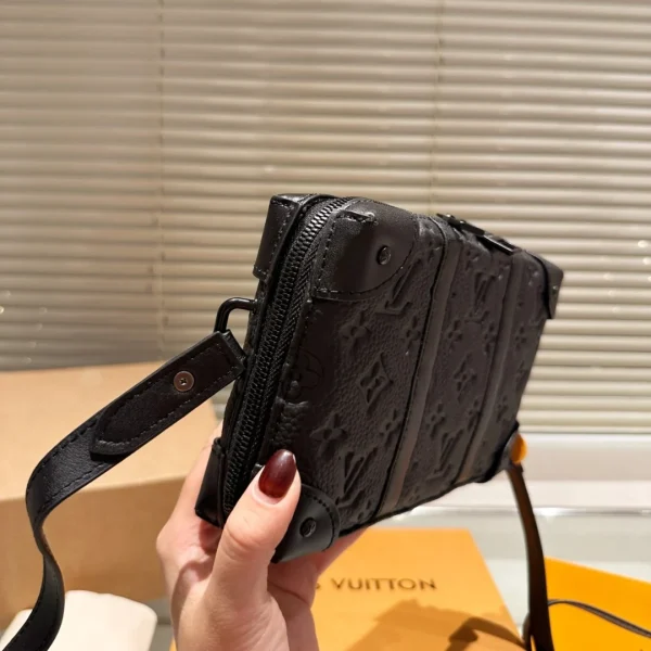 GCSS4-4-2-487def7a153f.webp Louis Vuitton Soft Trunk Wallet Monogram Taurillon Leather Black 23Cm M80224, Designer Handbags, Womens Purse, luxury bags