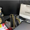 Chanel Quilted Small Camera Case Calfskin Black 22Cm/8.7in, Designer Handbags, Women’s Purse, luxury bags, Chanel bags
