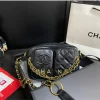 Chanel Quilted Small Camera Case Calfskin Black 22Cm/8.7in, Designer Handbags, Women’s Purse, luxury bags, Chanel bags