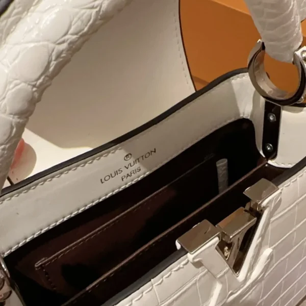 GCSS8-1-2-67ea3ecd6f14.webp Louis Vuitton Capucines Mini White 21Cm N93701, Designer Handbags, Womens Purse, luxury bags