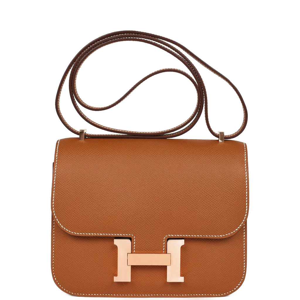 Hermès Constance 18 Gold Epsom Rose Gold Hardware - view 1