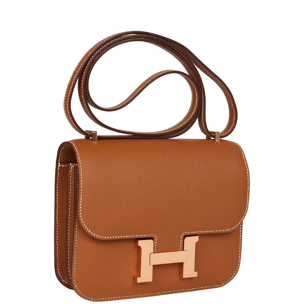 Hermès Constance 18 Gold Epsom Rose Gold Hardware - view 2