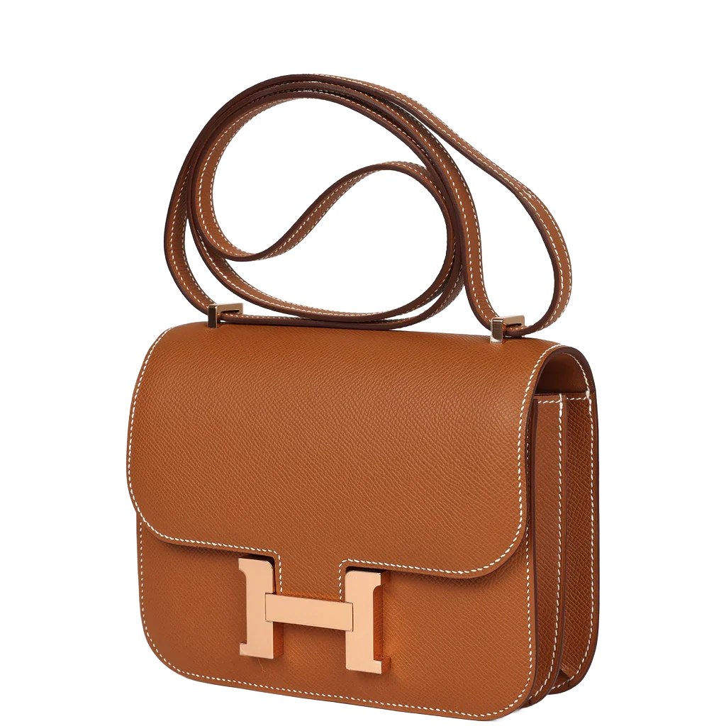 Hermès Constance 18 Gold Epsom Rose Gold Hardware - view 5