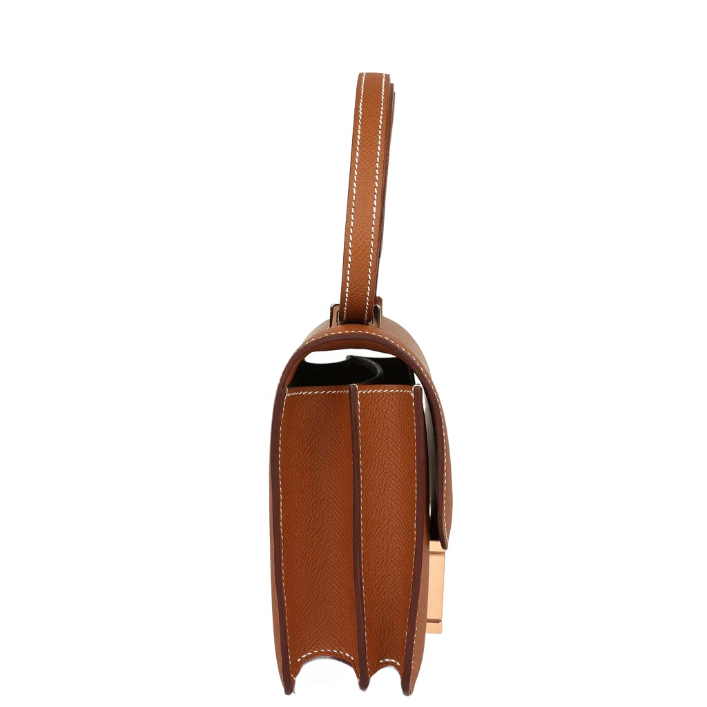Hermès Constance 18 Gold Epsom Rose Gold Hardware - view 3