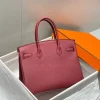 Hermes Birkin 25Cm Rouge H Togo Leather Gold Hardware
