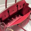 Hermes Birkin 25Cm Rouge H Togo Leather Gold Hardware