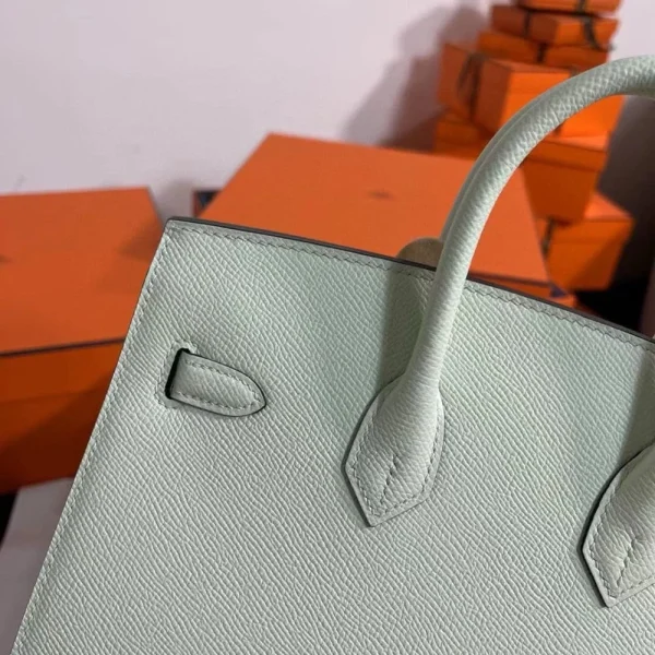 Image_20241219151956-8c7e800746ec.webp Hermes Birkin 25Cm Vert Fizz Togo Leather Silver Hardware