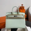 Image_20241219151957-d20b04d06ff3.webp Hermes Birkin 25Cm Vert Fizz Togo Leather Silver Hardware