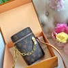 LBL01-25-f7410fd6163f.webp Louis Vuitton Phone Box Monogram Legacy Brown 18Cm M44914, Designer Handbags, Womens Purse, luxury bags