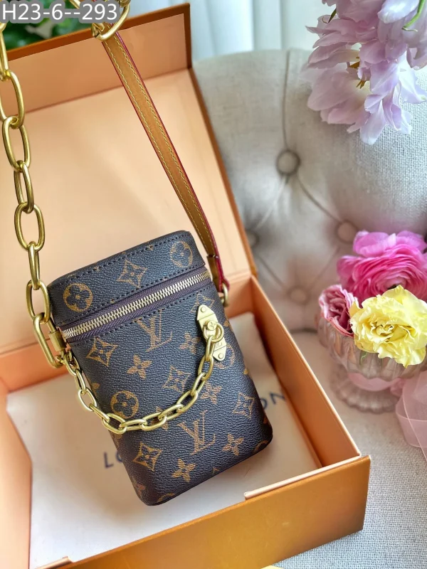 LBL02-20-21fd3578be5a.webp Louis Vuitton Phone Box Monogram Legacy Brown 18Cm M44914, Designer Handbags, Womens Purse, luxury bags