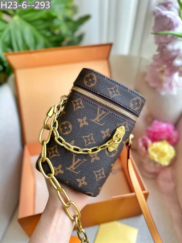 LBL06-14-51cd9cd07fa6.webp Louis Vuitton Phone Box Monogram Legacy Brown 18Cm M44914, Designer Handbags, Womens Purse, luxury bags