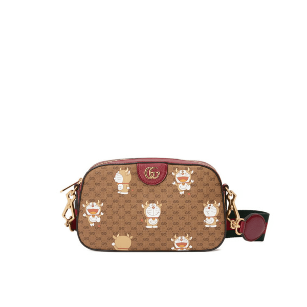 LV-13-3e774da5a278.webp Gucci x Doraemon Small Shoulder Bag ‘Ebony’ 24cm