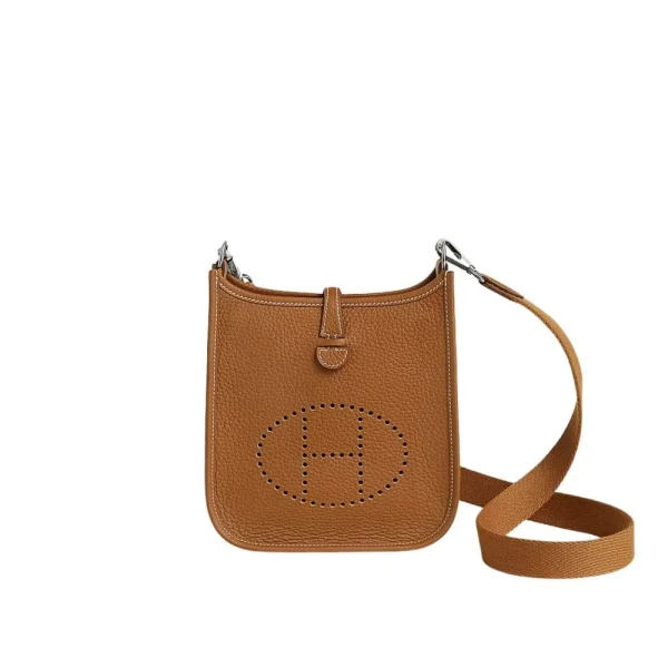 LV-16-d1171a481d5c.webp Hermes Evelyne 16 Hermes Mini Evelyne Brown 18cm