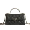 LV-2-2-f6a98d5a9ac3.webp Chanel Caviar Quilted Chain Top Handle Phone Holder With Chain Black 18cm, Designer Handbags, Women’s Purse, luxury bags, Chanel bags