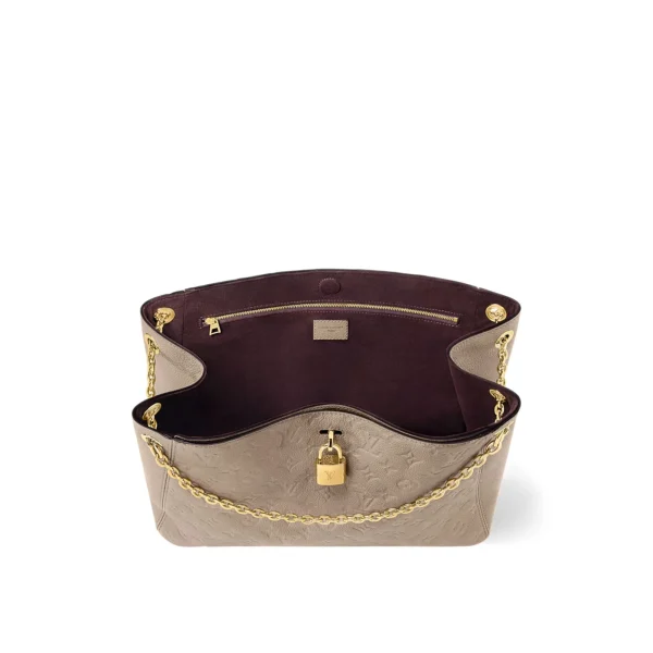 LV-2025-05-13T140521.752-fe3c481a8577.webp Louis Vuitton LV Anytime MM Monogram Empreinte Bag Tourterelle Gray M14658 42cm/ 16.5in, Designer Handbags, Womens Purse, luxury bags