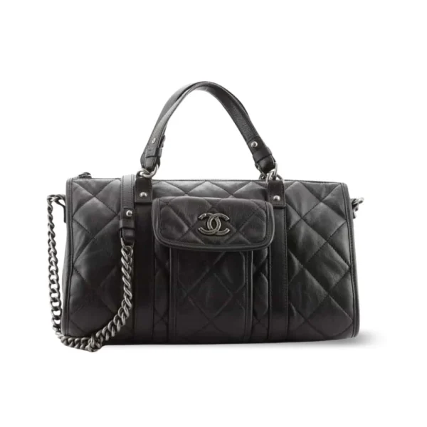 LV-2025-05-14T210811.407-9bbbf63470a6.webp Chanel Casual Riviera Bowling Bag Quilted Calfskin Medium Black 32Cm/12.6in, Designer Handbags, Women’s Purse, luxury bags, Chanel bags