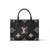 LV-2025-05-15T122444.959-2218e8968210.webp Louis Vuitton Sac Main On The Go Pm Noir Beige M45659 25cm, Designer Handbags, Womens Purse, luxury bags