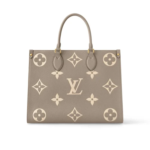 LV-2025-05-16T153650.980-a3c76f550227.webp Louis Vuitton Onthego Mm Bicolor Monogram Empreinte Leather Dove/Cream M45494 35cm, Designer Handbags, Womens Purse, luxury bags