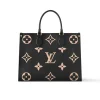 LV-2025-05-16T162328.890-e75d8609f5b5.webp Louis Vuitton Onthego MM Bicolor Monogram ‘Black Beige’ M45495 35cm, Designer Handbags, Womens Purse, luxury bags