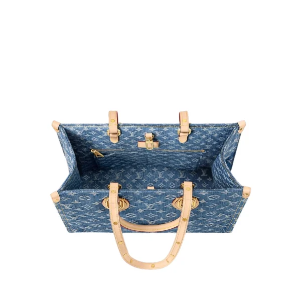 LV-2025-05-16T164908.671-1b7a89a5fea8.webp Louis Vuitton New Lv Remix Onthego Mm Denim Blue 35Cm M46871, Designer Handbags, Womens Purse, luxury bags