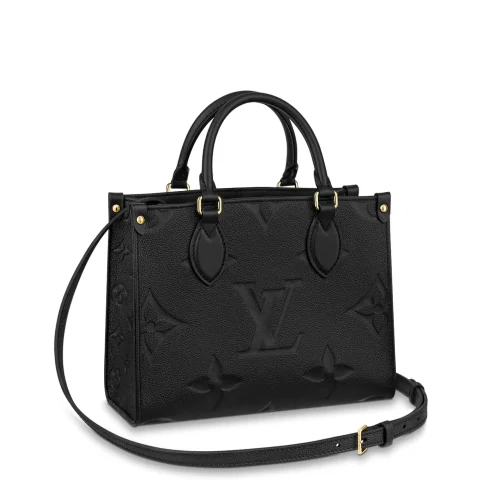 LV-2025-05-16T174128.024-f69eda625093.webp Louis Vuitton Onthego PM Monogram Empreinte Handbag Black 25cm M45653, Designer Handbags, Womens Purse, luxury bags