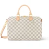 Louis Vuitton Speedy Bandoulire 30 Damier Azur 30cm N41370, Designer Handbags, Womens Purse, luxury bags