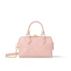 LV-2025-05-17T154556.469-3700b69675cb.webp Louis Vuitton Speedy Bandoulire 20 Monogram Empreinte Opal Pink 20.5cm M47136, Designer Handbags, Womens Purse, luxury bags