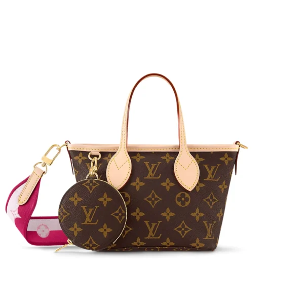 Louis Vuitton Neverfull BB Peony Pink 23.8cm M46786, Designer Handbags, Womens Purse, luxury bags