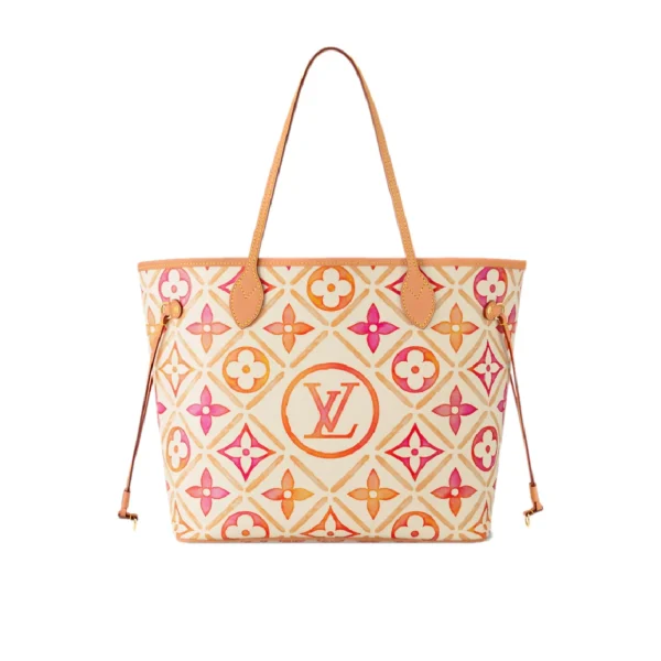 LV-2025-05-19T165935.267-d23038f7e343.webp Louis Vuitton LV By The Pool Neverfull MM Tote Bag ‘Coral’ 31cm M25317, Designer Handbags, Womens Purse, luxury bags