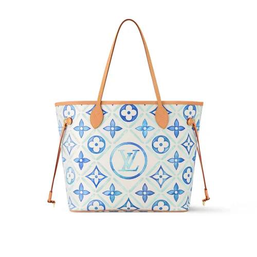 LV-2025-05-19T170600.131-9f7dfe4a294c.webp Louis Vuitton LV Digital Exclusive Neverfull MM Tote Bag Lagoon Blue 31cm M11263, Designer Handbags, Womens Purse, luxury bags